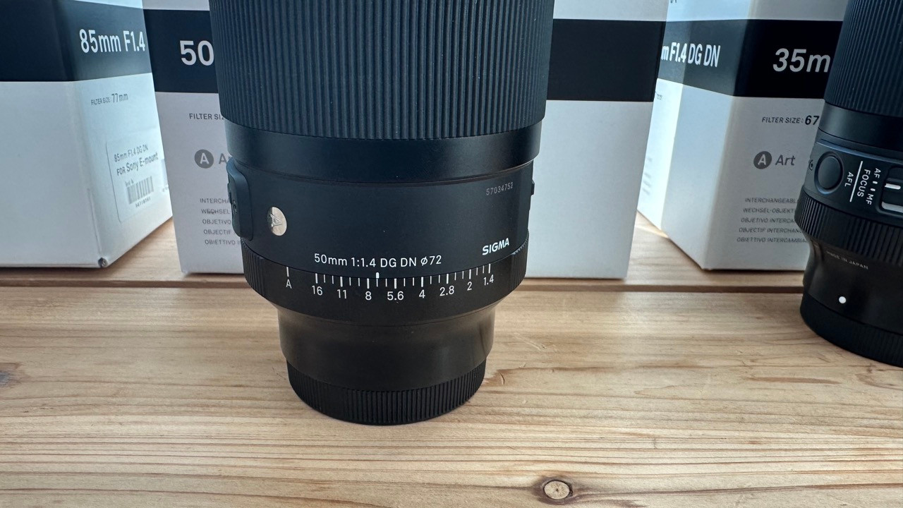 시그마 DG DN + 35mm 50mm 85mm F1.4 DG DN 세트 일괄 이미지