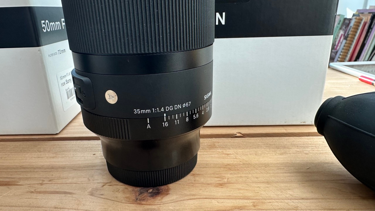 시그마 DG DN + 35mm 50mm 85mm F1.4 DG DN 세트 일괄 이미지