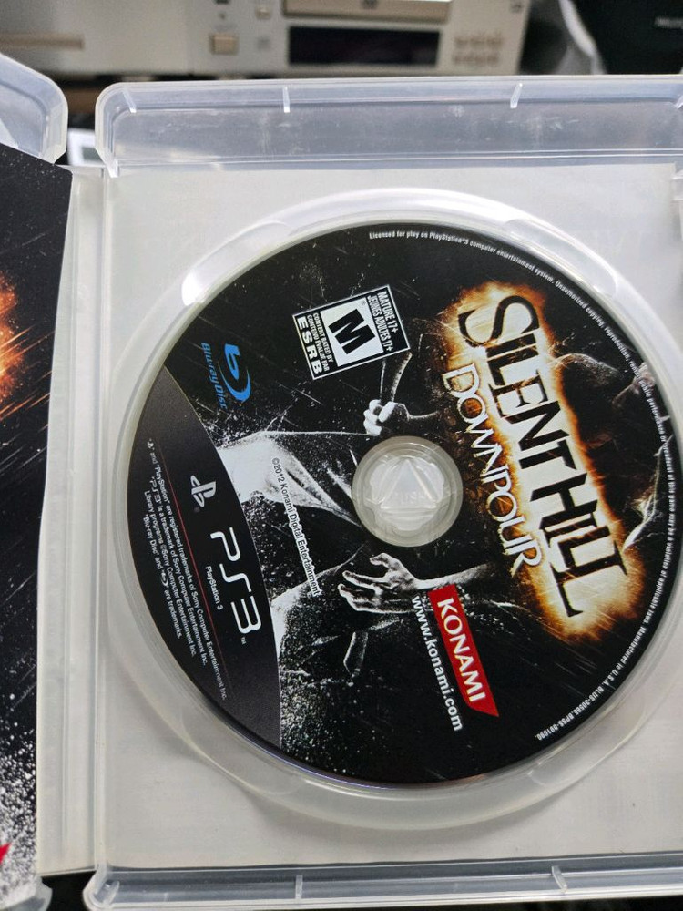 북미판 ps3 사일런트힐 다운포어--2