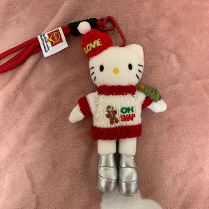 산타 롱다리 키티 인형 키링