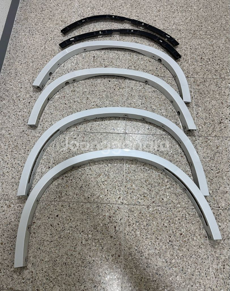 BMW X5 순정 사이드스커트, 휠아치 트림 커버--3