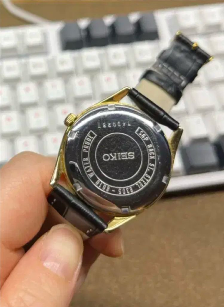 세이코 세이코매틱 8305 남성 오토매틱 시계--6