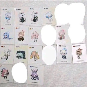 블루아카이브 띠부씰 띠부띠부씰 블아 몰루 스티커 이미지