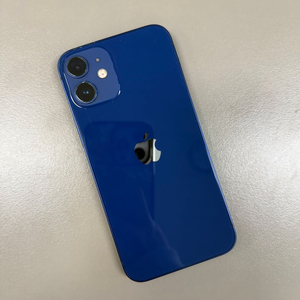 *18만원* 자급제 아이폰12미니 블루 128G 미파손 무잔상 단말기