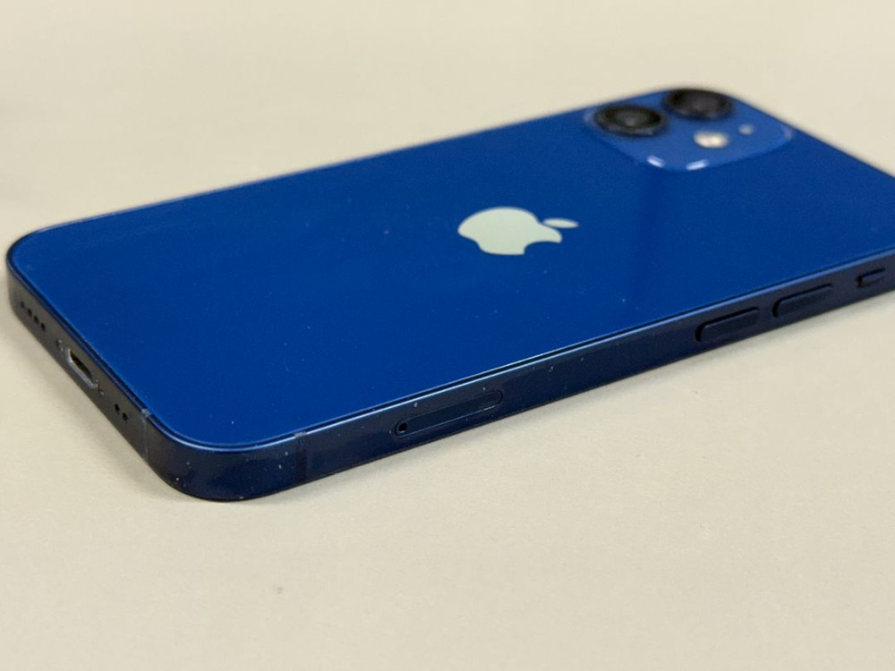 *18만원* 자급제 아이폰12미니 블루 128G 미파손 무잔상 단말기--6