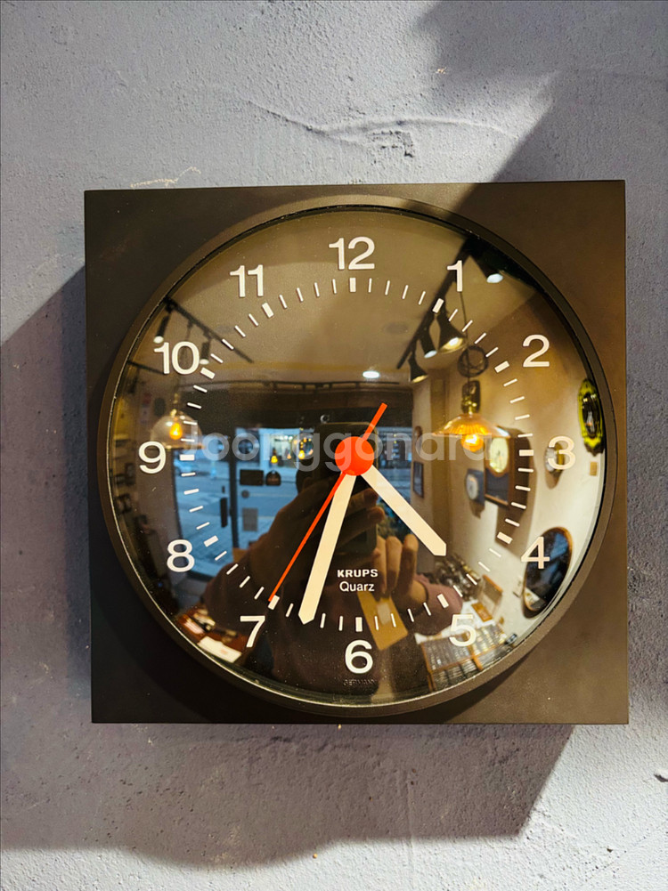 독일 Krups 빈티지 벽시계--4