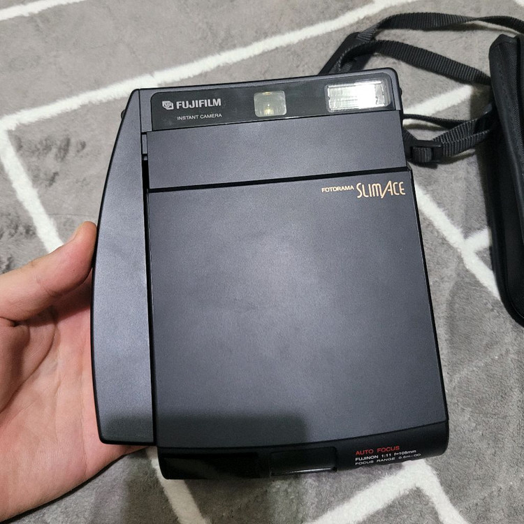 후지필름 슬림에이스 필름 카메라와 가방 세트 이미지