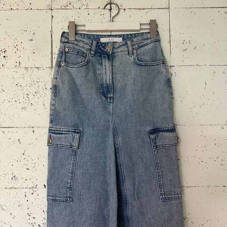 우먼34 IRO 데님 롱 스커트 이미지