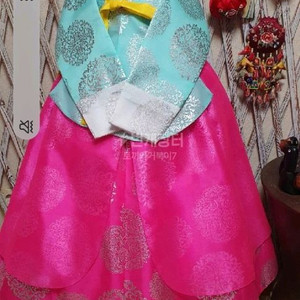 당의 여아 한복 8호