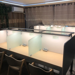 퍼시스 독서실 책상 6인용 칸막이 3set