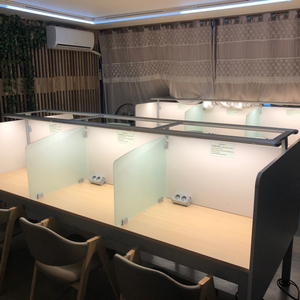 퍼시스 독서실 책상 6인용 칸막이 3set