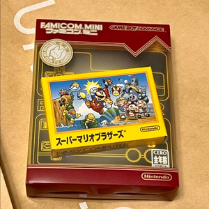 슈퍼 마리오 브라더스 패미콤 미니 GBA