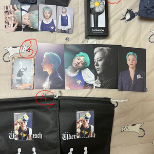 정가) 지드래곤 포토카드 우표 파우치 세트 지디 GD 이미지