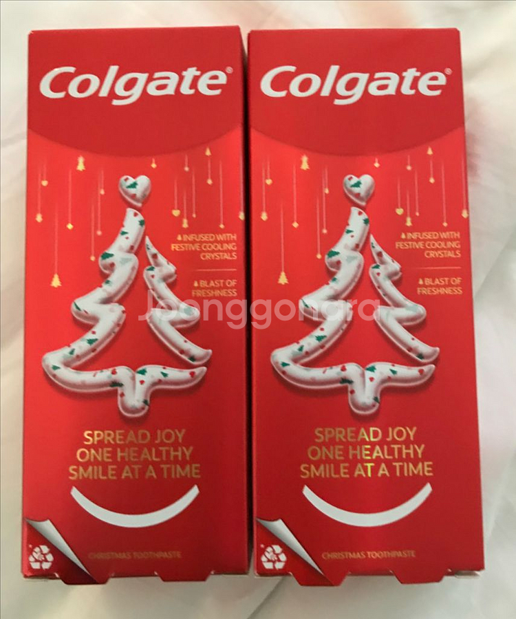 콜게이트 크리스마스 에디션 치약 판매--0