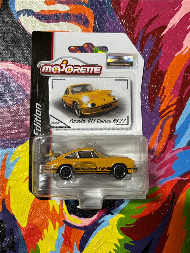 미개봉)포르쉐 911 카레라 rs 2.7 다이캐스트 2마조렛 인테리어소품--0