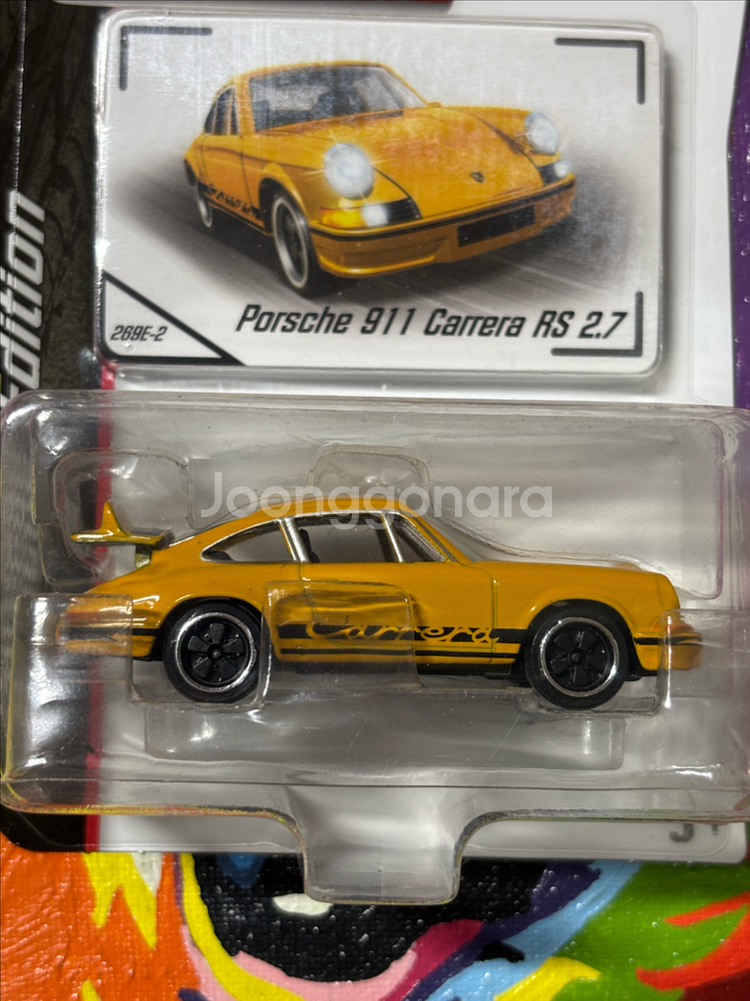 미개봉)포르쉐 911 카레라 rs 2.7 다이캐스트 2마조렛 인테리어소품--4