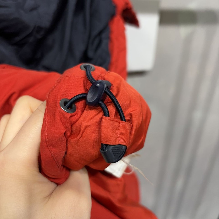 (100) MLB 야구 신시네티 레드스 배색 후드 패딩 조끼--4