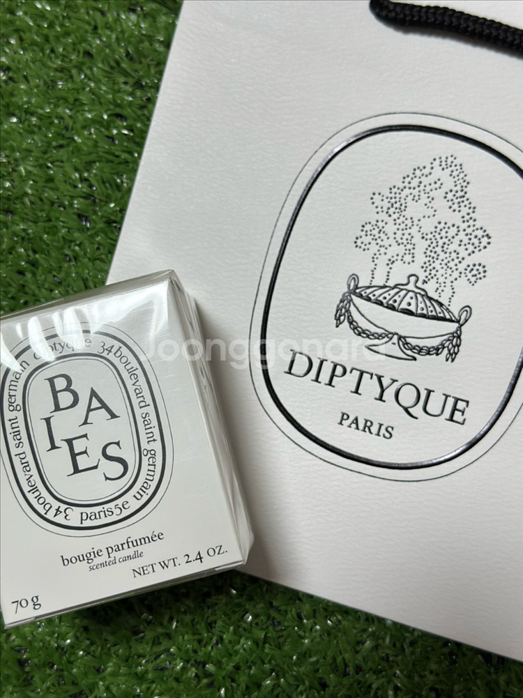 국문텍* 미개봉새상품 딥티크 베이 캔들 (쇼핑백)--0