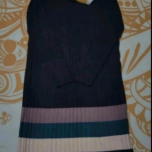 (새상품) ~55 보니팍스 블랙 골지 롱니트원피스