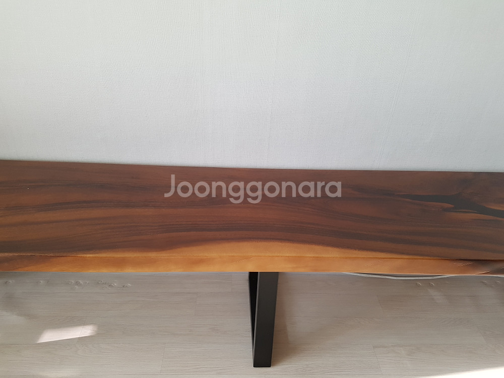 우드슬랩(레인트리) 벤치의자 (230cm)--3