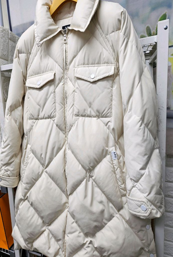 아페쎄 A.P.C 여성롱패딩 55 ~슬림66 퀼팅 구스다운패딩 AD30 이미지