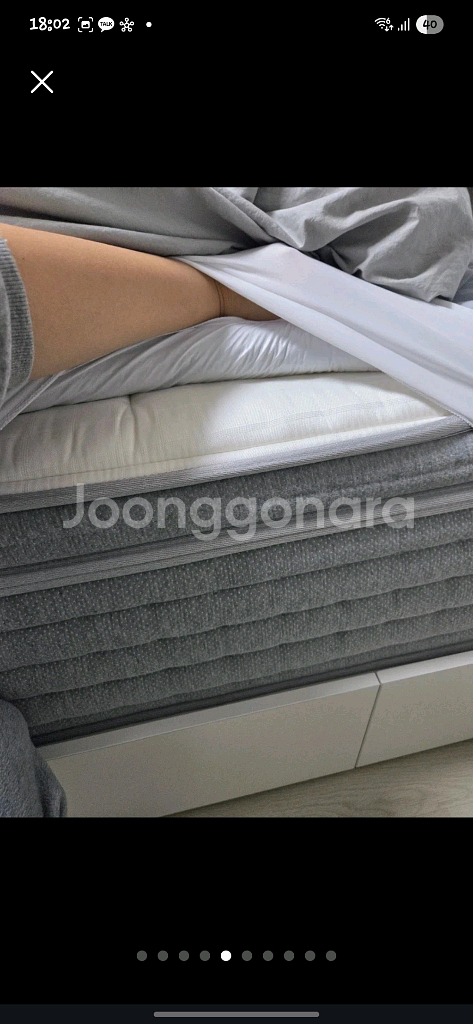 리바트 피아프 호텔침대 퀸 서랍형(1년미만사용)--4