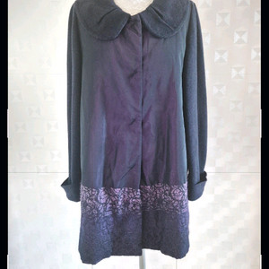 GIVY/쟈가드배색패딩 코트/66/77