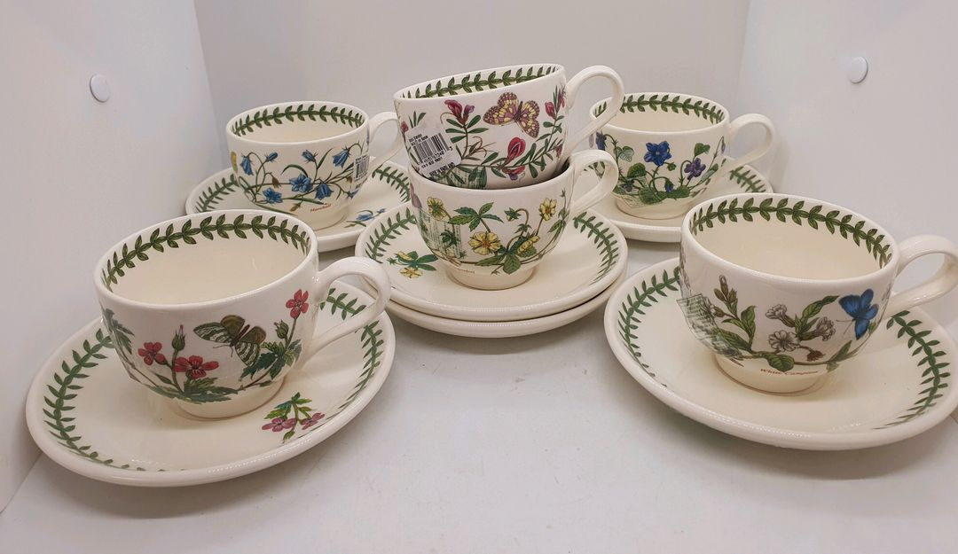 영국 포트메리온 IN커피잔0.2L 6셋트값 ( 새상품--1