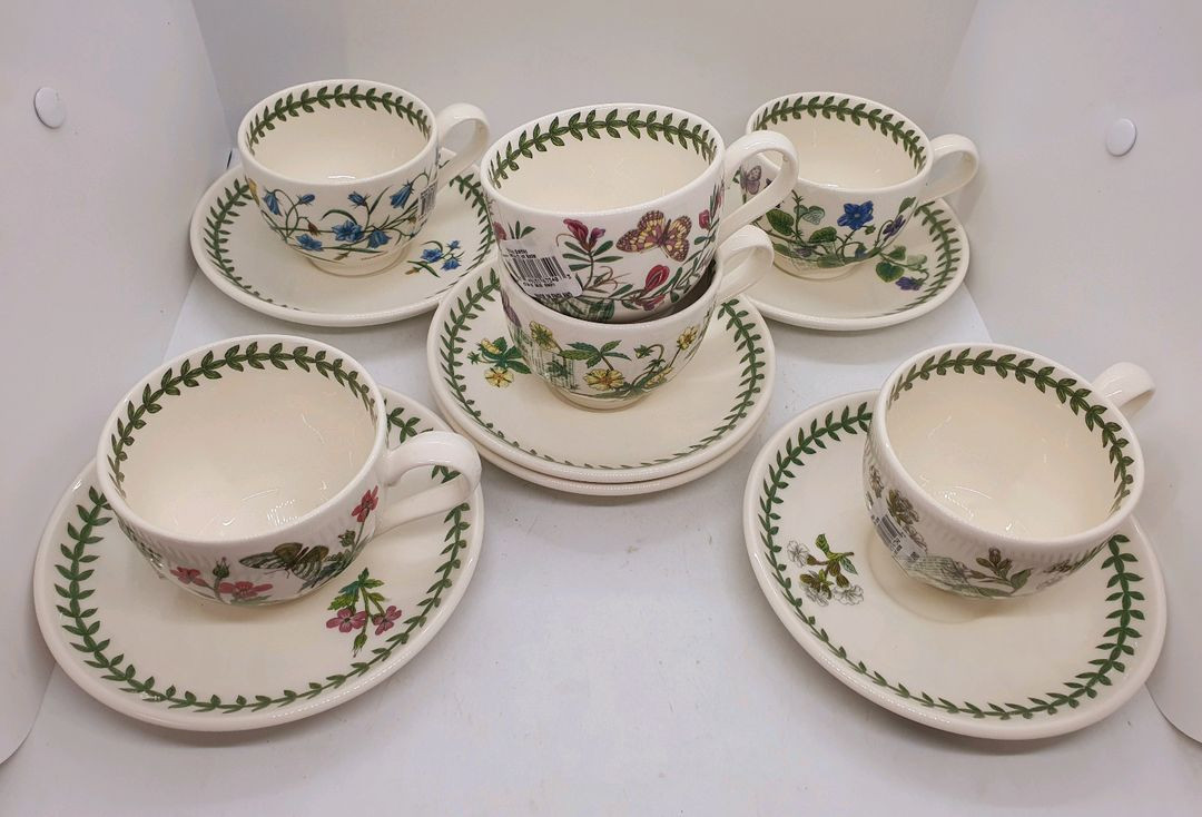 영국 포트메리온 IN커피잔0.2L 6셋트값 ( 새상품--2