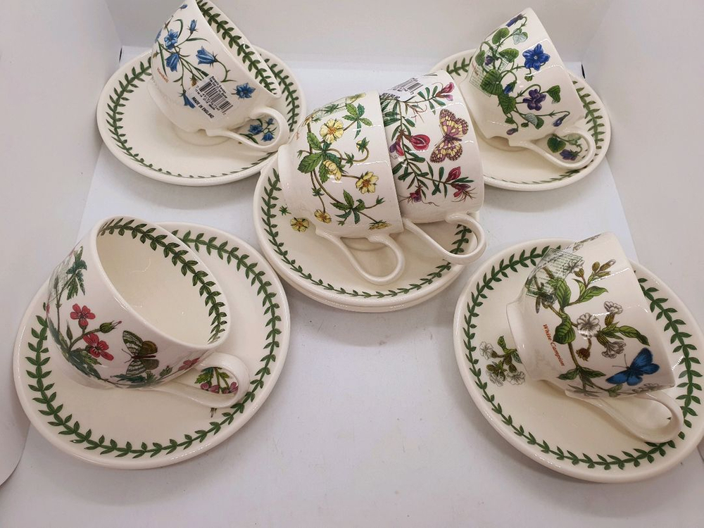 영국 포트메리온 IN커피잔0.2L 6셋트값 ( 새상품--3