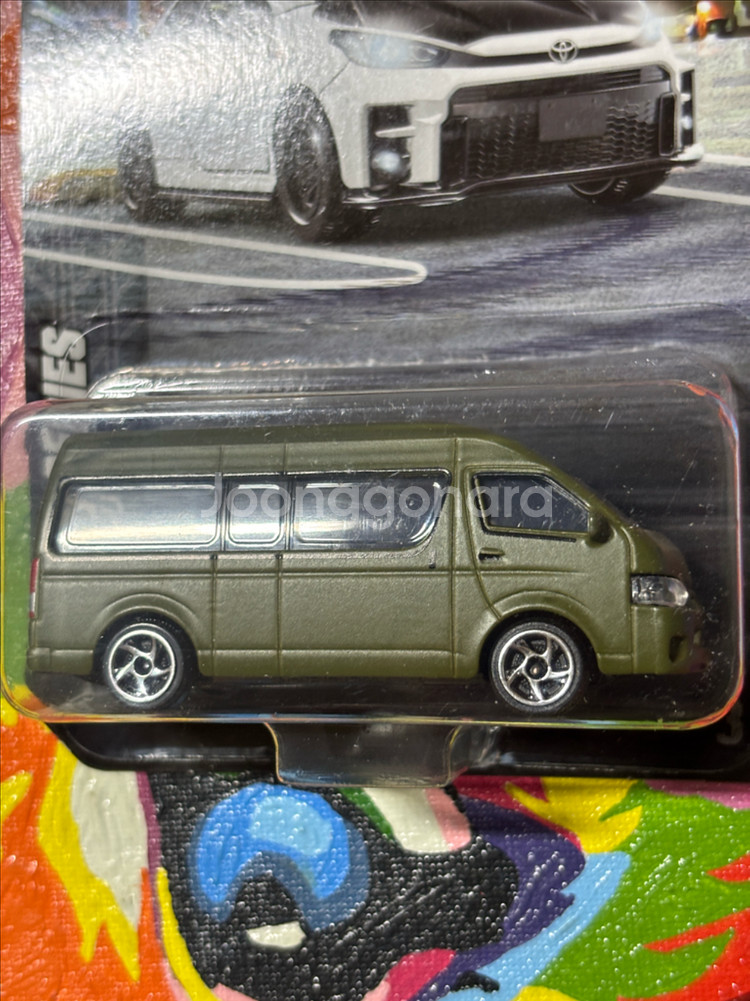 미개봉) 도요타 하이에이스 다이캐스트 마조렛 인테리어 소품--3