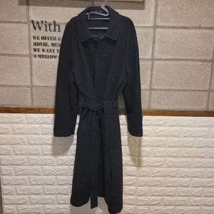 발렌시아가 벨트 롱코트 이미지