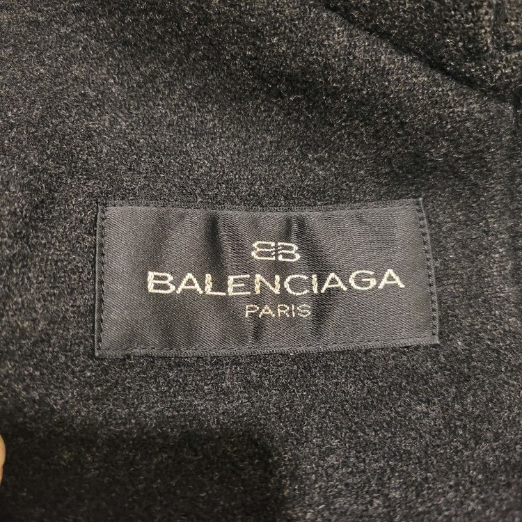 발렌시아가 벨트 롱코트 이미지