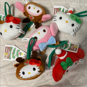 다이소 크리스마스 키티 오너먼트