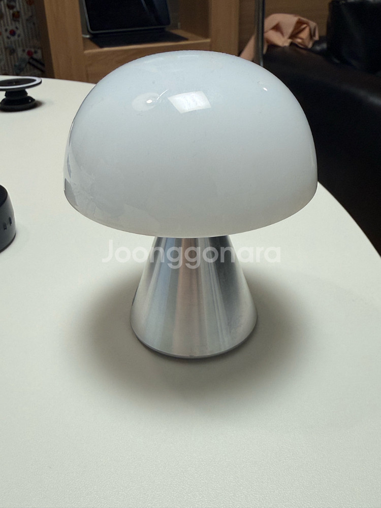 렉슨 미나M LED 버섯램프 무드등 조명 실버--0