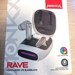(미개봉) MONKA BE-965 게이밍 무선 이어폰 (2.4동글, 블루투스)