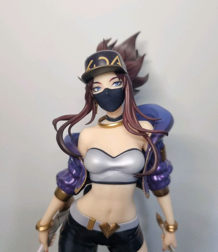 에이펙스 리그오브레전드 kda 아칼리 피규어 이미지