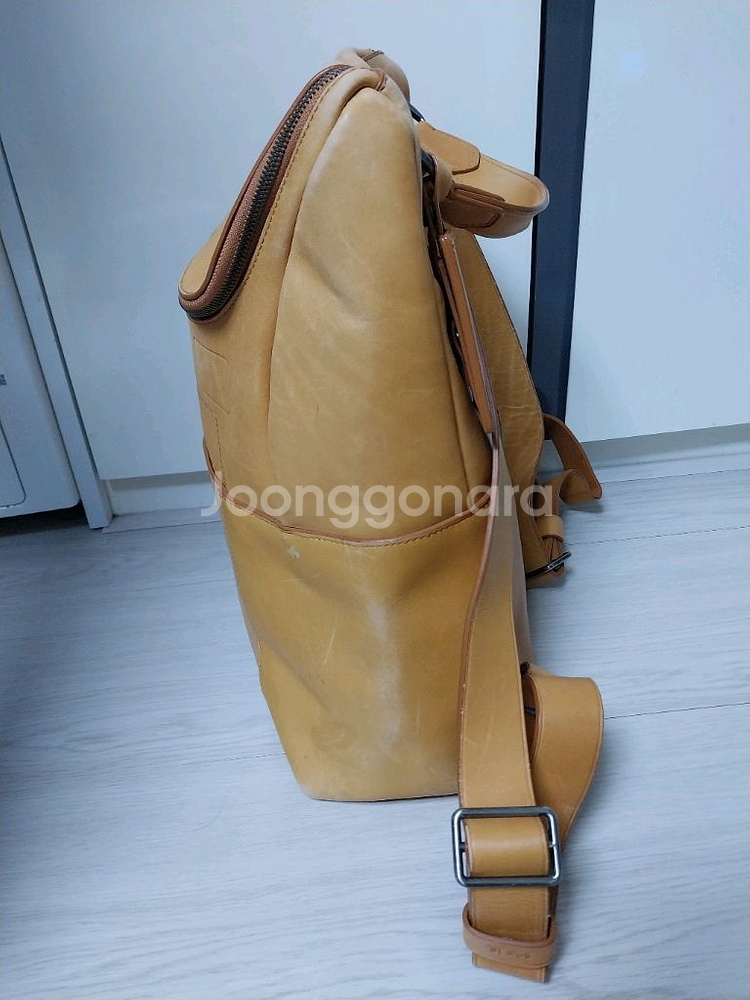 투미 정품 천연 가죽 백팩--1