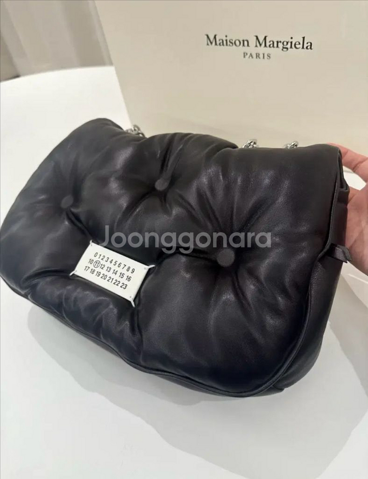메종 마르지엘라 글램슬램 플랩 미디엄 백--1