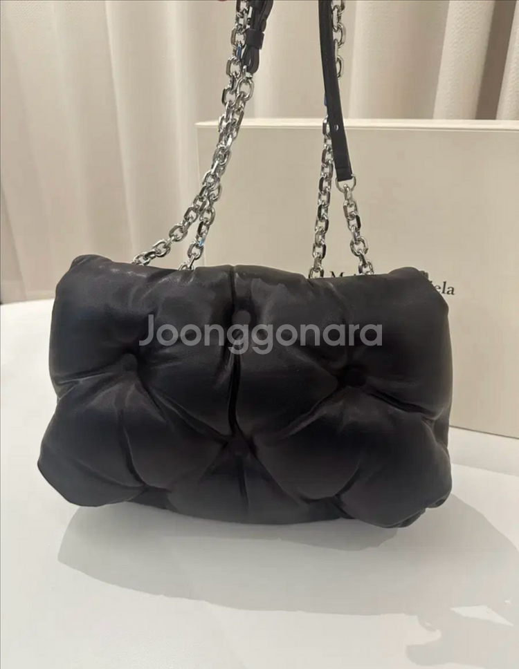 메종 마르지엘라 글램슬램 플랩 미디엄 백--4