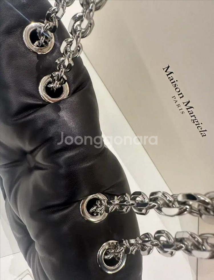 메종 마르지엘라 글램슬램 플랩 미디엄 백--7