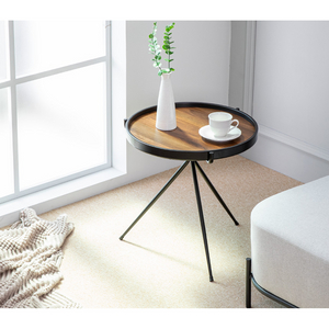 [재고정리세일] Sole 인더스트리얼 감성 철제 트레이 테이블