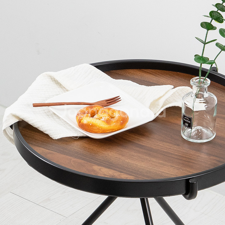 [재고정리세일] Sole 인더스트리얼 감성 철제 트레이 테이블--2