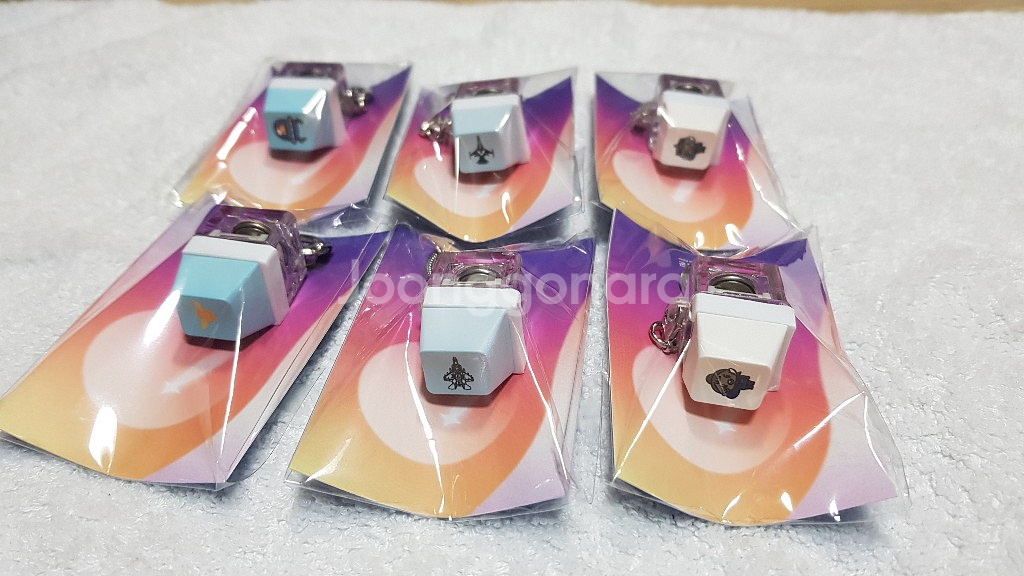 서울에어쇼 키보드 포인트 키캡 (전투기 등 6종 기념품)--2