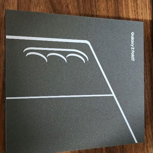 갤럭시 z 폴드 7 제트블랙 512 GB 미개봉