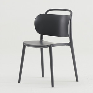 [재고정리세일] Sole 다크 그레이 다이닝 체어