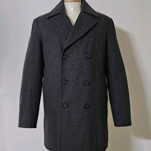 100)폴로랄프로렌 그레이색상 울코트 남성 패딩 코트