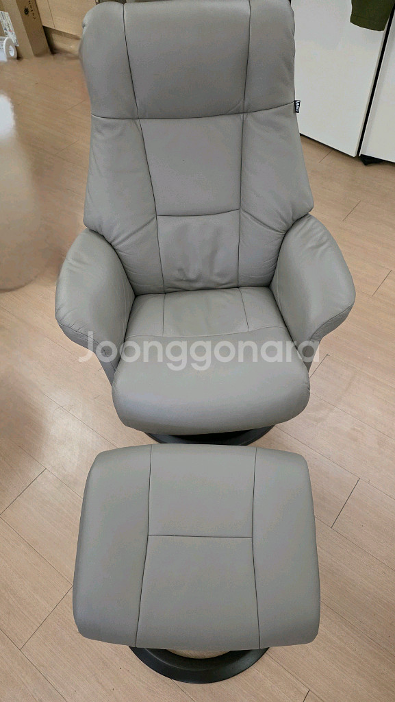 IMG 삼바2 리클라이너 의자+오토만--1