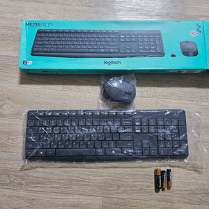 로지텍 MK235 무선키보드 마우스 세트