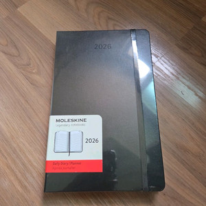 몰스킨 2026 데일리 하드커버 라지(정가: 5만원)